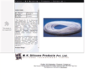 Tablet Screenshot of mksilicone.com
